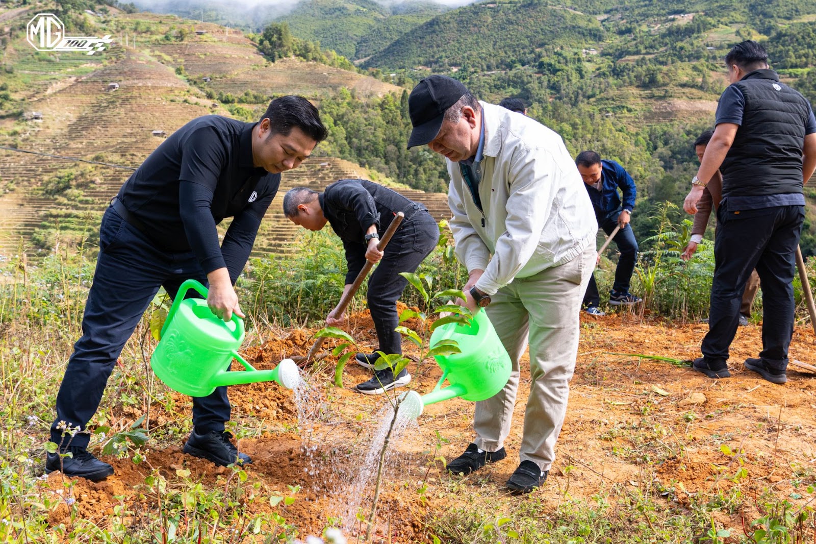 MG Việt Nam chung tay phủ xanh đất trống, đồi trọc tại hai tỉnh Yên Bái, Lào Cai