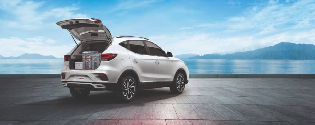 Khoang hành lý có thể mở rộng tới 1.166 lít của MG ZS